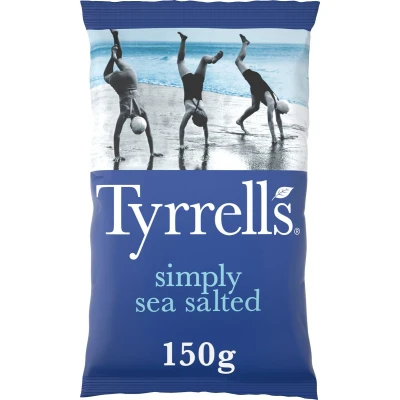 Afbeelding van TYRRELLS Simply Sea Salted 8x150 gram
