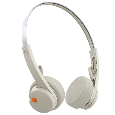 Afbeelding van Defunc Mondo On Ear koptelefoon Draadloze Bluetooth Greige Grijs Kunststof