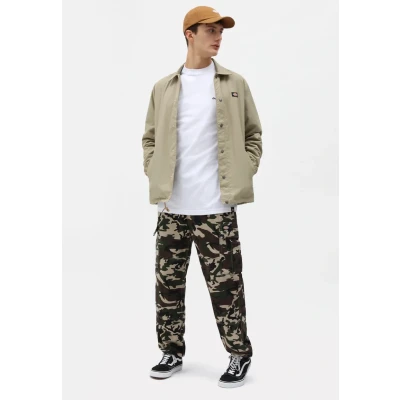 Afbeelding van Dickies Oakport Coach Lichte jas, Heren, Maat: XS, Khaki