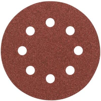 Afbeelding van Bosch Accessories 2609256A18 Excenterschuurpapier Met klittenband, Geperforeerd Korrelgrootte 120 (Ø) 115 mm 5 stuk(s)