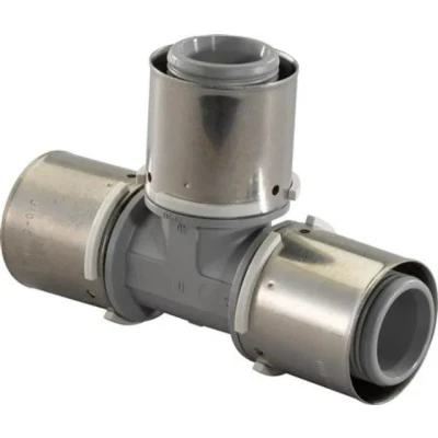 Afbeelding van Uponor ppsu t stuk 40mm x kunststof pers 1046390