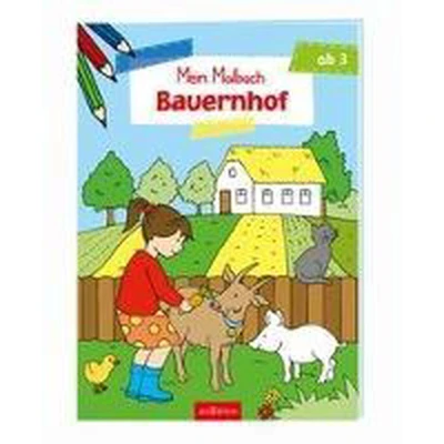 Afbeelding van Malbuch ab 3 Jahren Bauernhof