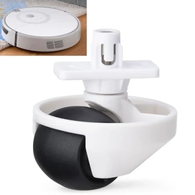Afbeelding van HAPPOW voorwiel, universeel wiel, stofzuigeraccessoires voor robotstofzuiger, compatibel met Roborock S6/S7 serie S65/S55 Max/S65 Pure/S45 Max/S70/S75 G20/S8 Pro Ultra