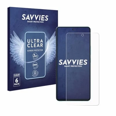 Afbeelding van Savvies (6 Stuks) Schermbeschermer voor vivo iQOO Neo 7 Pro Screen Protector Ultra Transparant