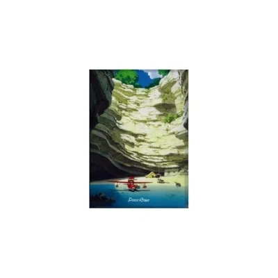 Afbeelding van Ghibli Porco Rosso Marco&#039;s schuilplaats A4 map