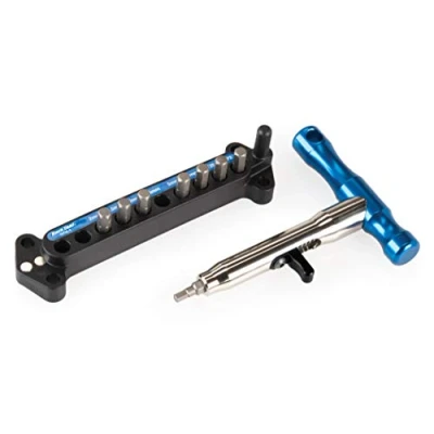 Afbeelding van Park Tool, One Size QTH 1 Quick Change Bit Driver Set, Blauw/Zilver