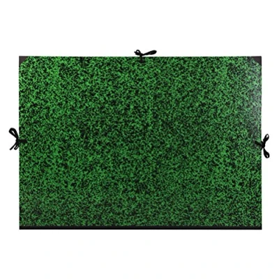 Afbeelding van Clairefontaine Ref 33200C Annonay kunstmap 56x76cm formaat, lintdassluiting, 30mm rug, witte papieren voering, zuurvrij geschikt voor het vervoeren van kunstwerken