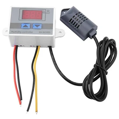 Afbeelding van Hoge nauwkeurigheid XH W3005 vochtigheidssensor 12V / 24V 220V digitale hygrometer schakelaar controller 0 99% RH (12V)