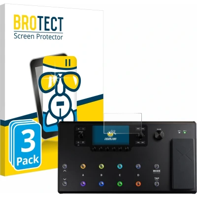 Afbeelding van BROTECT Glas Screen Protector voor Line 6 Helix LT (3 Stuks) Schermbeschermer [9H Hardheid, Beschermglas Folie niet Gehard Glas]