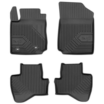 Afbeelding van M MOTOS Auto Vloermatten van rubber voor Toyota Aygo II 2014 2022 Verbeter uw reiscomfort met Anti Slip Mat Car No.77 alle weersomstandigheden, bescherming tegen vuil
