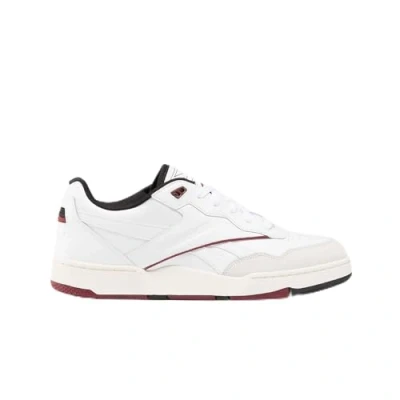 Afbeelding van Reebok Unisex BB 4000 II Sneaker, FTWRWHITE/Zwart/CLBURGUNDY, 8 UK, Ftwrwhite Zwart Clburgundy, 42 EU
