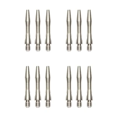 Afbeelding van Red Dragon Plain Aluminium Extra Short Dart Shafts 4 sets per verpakking (12 golven in totaal) &amp; Checkout Card