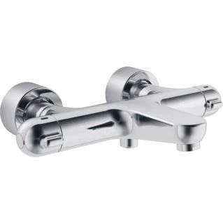 Afbeelding van Hansa Hansacare badkraan thermostatisch met omstel, uitloop 19.7cm
