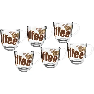 Afbeelding van Koffieglas Leonardo 3 colours Napoli (6 Delig)
