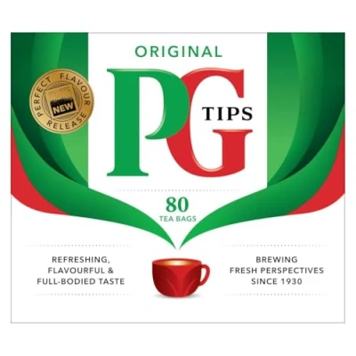Afbeelding van PG Tips Zwarte Thee 80pcs pyramidezakjes
