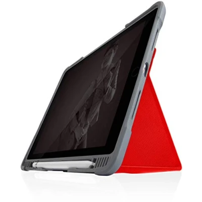 Afbeelding van STM Dux Plus Duo case iPad 10.2 (2019/2020/2021) rood 222 236JU 02