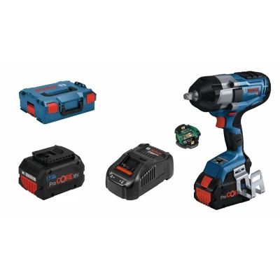 Afbeelding van Bosch GDS 18V 1000 C Accu slagmoeraanzetter set in L Boxx 06019J8002