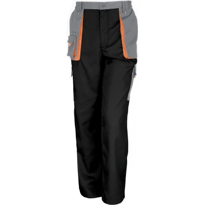 Afbeelding van Result Work guard Lite Trouser R318X Black / Grey Orange XL (38 UK)