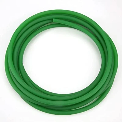 Afbeelding van Groene Ruwe Oppervlakte PU Ronde Riem Polyurethaan Aandrijftransmissie Riem(8mm*5m)