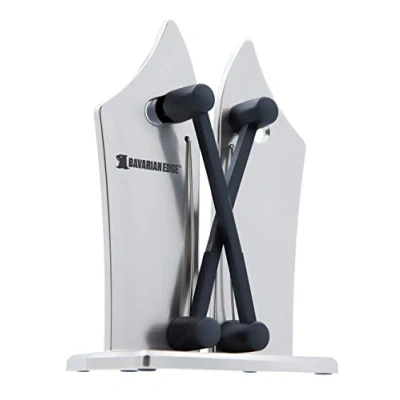 Afbeelding van Mediashop Bavarian Edge Knife Sharpener Messenslijper Maakt alle messen en scharen weer scherp