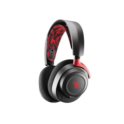 Afbeelding van SteelSeries Arctis Nova 7 FaZe Clan Edition hoogwaardige draadloze multiplatform gamingheadset Limited Dual wireless 2,4 GHz en Bluetooth 38 uur met snellaadfunctie Pc,PS,Mac,Mobiel,Switch