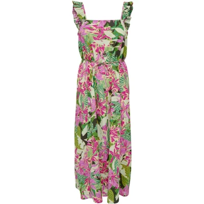 Afbeelding van ONLY ONLZORA LIFE S/L MIDI BELT DRESS PTM Dames Jurk Maat XS
