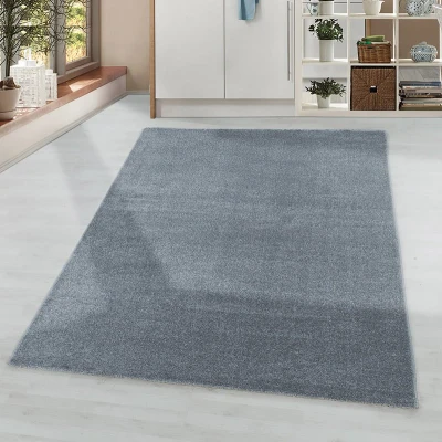Afbeelding van Laagpolig vloerkleed Smoothly Grijs 80x150cm Adana Carpets