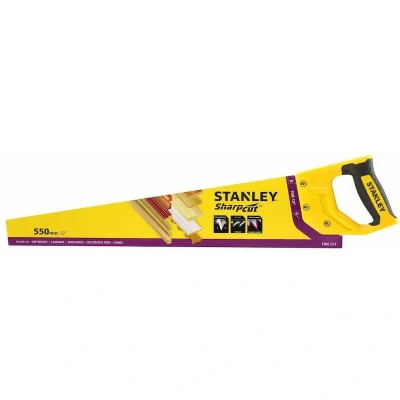 Afbeelding van Stanley handgereedschap Universeel Zaag SharpCut 550mm 11T/inch [1] STHT20372 1
