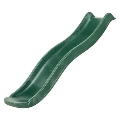 Afbeelding van AXI Sky175 Glijbaan met wateraansluiting in Groen 175 cm Aanbouwglijbaan van Kunststof voor Platformhoogte 90