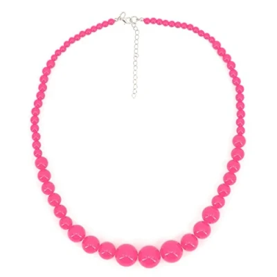 Afbeelding van Widmann Halsketting, jaren 70, parels, halsband, sieraden, disco fever, themafeest, carnaval