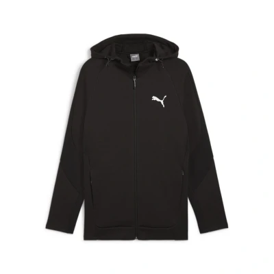 Afbeelding van Puma Evostripe Fullzip Sweater met rits, Heren, Maat: Large, Black