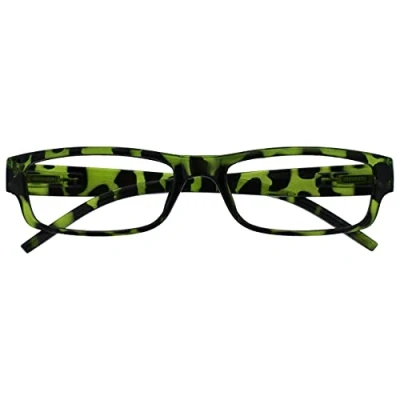 Afbeelding van The Reading Glasses Company Unisex Ace Glasses, groene schildpad, 3,50 dioptrie, +3,50 Dioptrien