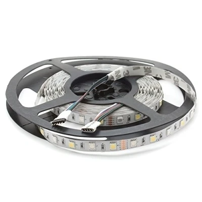 Afbeelding van Ledstrip 12V 5m RGBW (RGB + koud wit en warm wit) IP20 60Led/m 5050 SMD LED Strip lichtstrip (warmwit IP20)