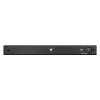 Afbeelding van D Link DGS 1210 24P Managed L2 Gigabit Ethernet (10/100/1000) Power over (PoE) Zwart