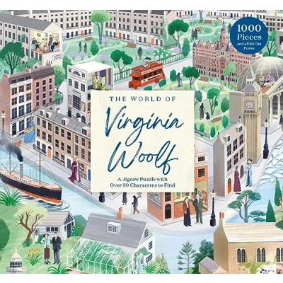 Afbeelding van THE WORLD OF VIRGINIA WOOLF: A 1000 piece Jigsaw Puzzle