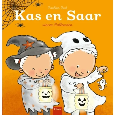 Afbeelding van Kas en Saar vieren Halloween