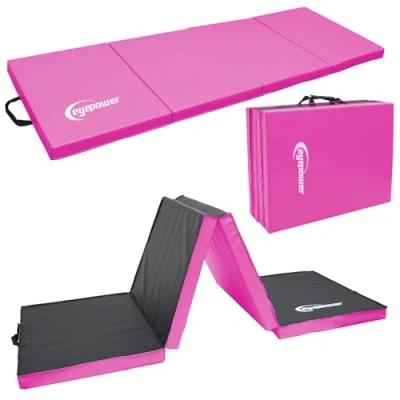 Afbeelding van 180x60x5cm Opvouwbaar Gymnastiek Mat Turnmat voor Thuis Vloer Sport Matras