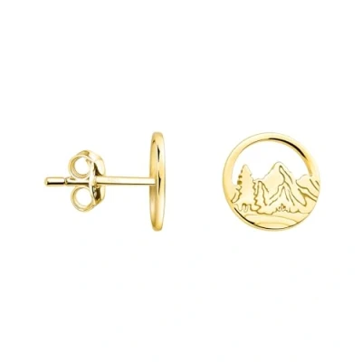 Afbeelding van Sofia Milani Mountain Oorbellen goldcoloured, Dames, Maat: One Size, Gold coloured