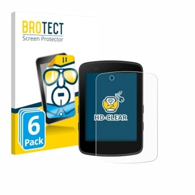 Afbeelding van BROTECT Screenprotector voor Bryton Rider 550 Folie Beschermfolie transparant (6 Stuks)