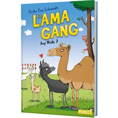 Afbeelding van Die Lama Gang. Mit Herz &amp; Spucke 2: Auf Wolle 7: Lustige Detektivgeschichte ab 8