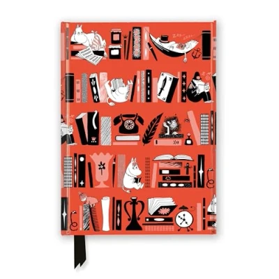 Afbeelding van Flame Tree Notebooks Moomin: Bookshelves (Foiled Journal)