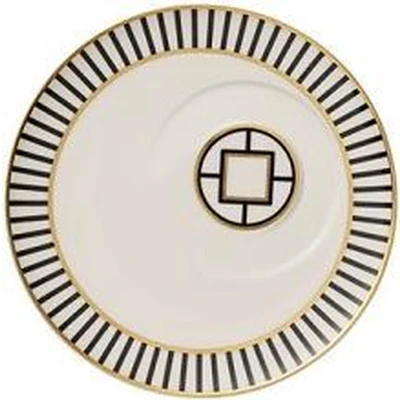 Afbeelding van Villeroy &amp; Boch MetroChic schotel 18,5 cm Gebroken wit