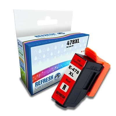 Afbeelding van Refresh Cartridges Remanufactured Ink Cartridge Vervanging voor Epson XP 15000 / 478XL Hoge Capaciteit Rood (C13T04F54010)