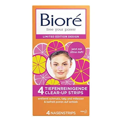 Afbeelding van Bioré Dieptereiniging Clear Up Strips Neusstrips Citrus Limited Edition, 100 g