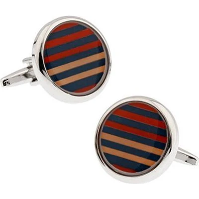 Afbeelding van Amanto Manchetknopen Enis 316L Staal PVD ∅20mm