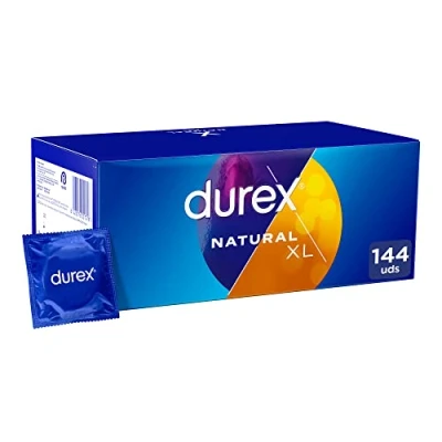 Afbeelding van Durex Natural XL Condooms Extra Groot 144 stuks