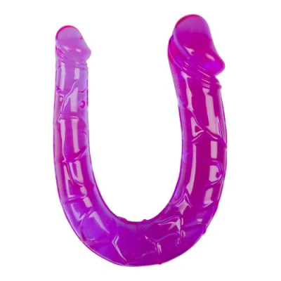 Afbeelding van Paarse Dubbel Penetratie Dildo