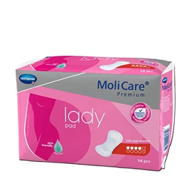 Afbeelding van Molicare Premium Lady Pad 4 Druppels 782 ml Absorptie 14 stuks