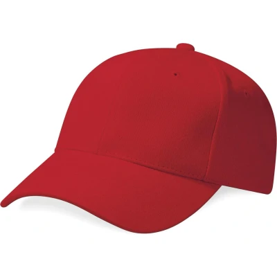 Afbeelding van Beechfield Pet Pro Style in geborsteld katoen B65 Classic Red