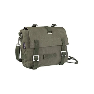 Afbeelding van Mil Tec BW broodzak met riem, olijf, 26 x 20 8 cm